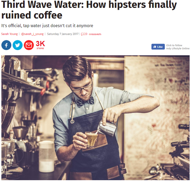 Fake Coffee News is a thing too.